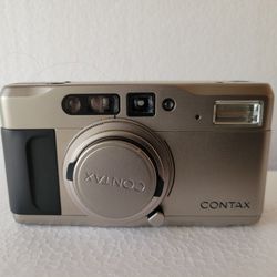 Contax Near Mint] Vintage Contax TVS Point & Shoot 35mm Film Camera Vario Sonnar. See all pics 