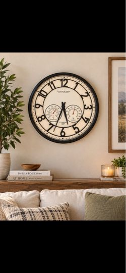 Sterling and Noble Clock 26”