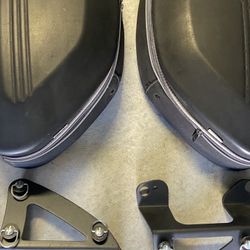 Kawasaki Vulcan S 650 Oem Saddle Bag W/ Mount