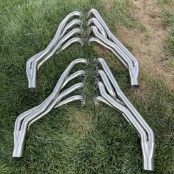 14-18 texas speed long tube headers silverado 