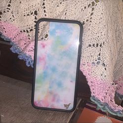 Wildflower Tie-Dye iPhone case X/XS