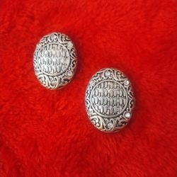 Cuflings Or Ear Rings  Might Be Silver ,I Don't Know 