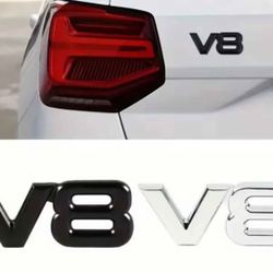 V8 badge emblem adhesive back. All Other pics sold separately different prices SHIPPING AVAILABLE