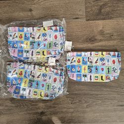 Mexican Lotería Clutch Bags