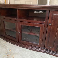 Wood TV Stand