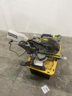 RYOBI 10” Sliding Compound Miter Saw (Corded) Works Great