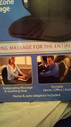 Homedics back charger massage cushion for Sale in Flint, MI - OfferUp