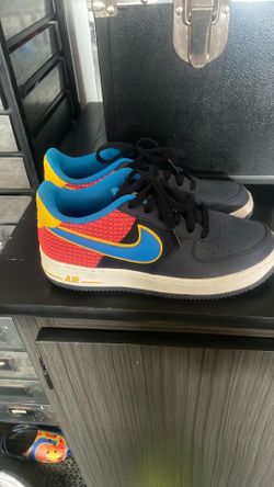 Nike Air Force 1 Low Navy/Blue/Red Men’s Sneakers – Great Condition