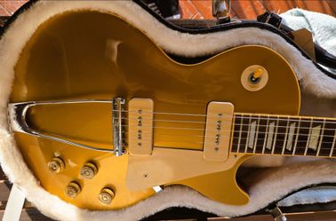 GIBSON LES PAUL 1952 GOLDTOP TRIBUTE 2009 PROTOTYPE OHSC & COA