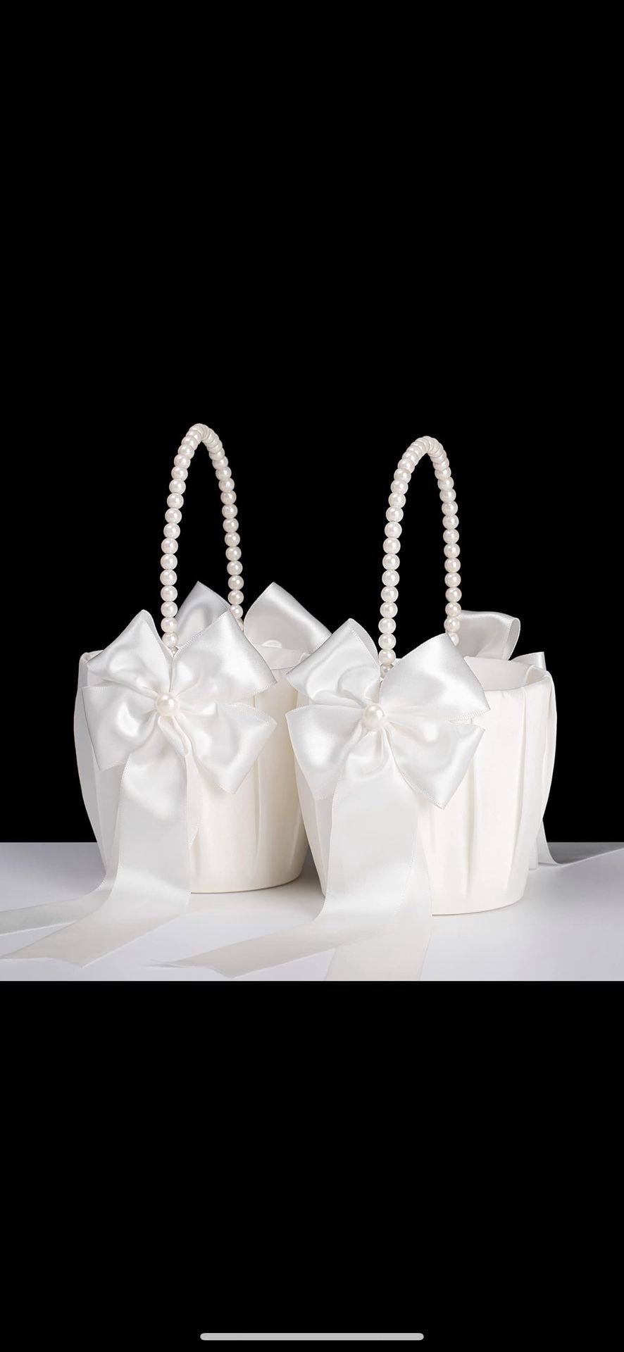 Flower Petal Wedding Baskets 