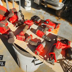 Whole Bunch Of Craftsman Cordless Tools