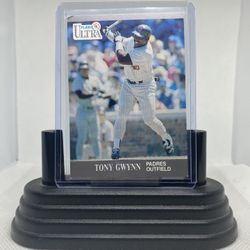 Tony Gwynn 1991 Fleer “Fleer Ultra ‘91” Card#303
