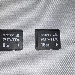 2 PSVita Memory Cards