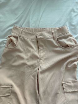 Light Pink Cargo Pants (S)