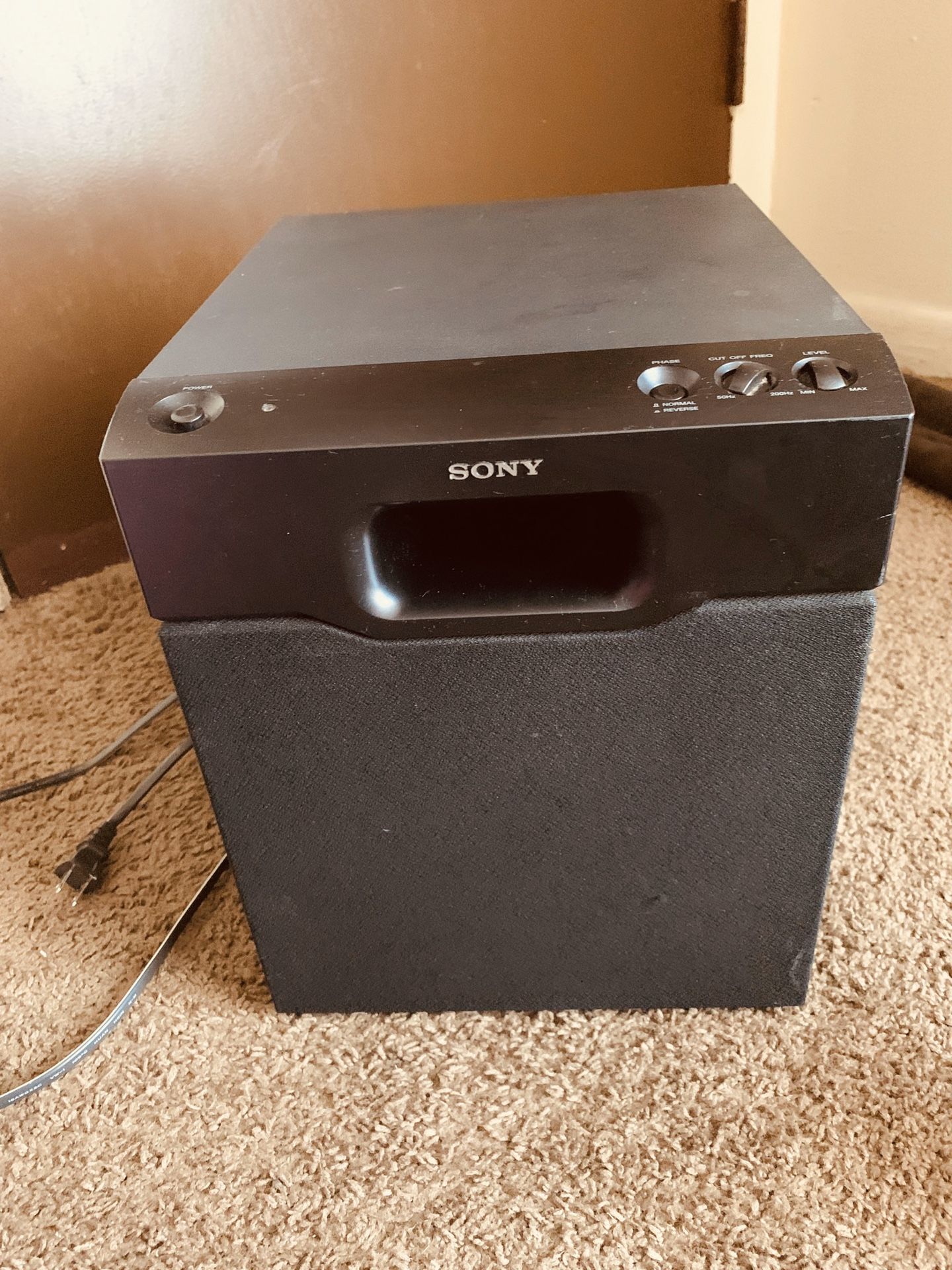 Sony Powered Subwoofer