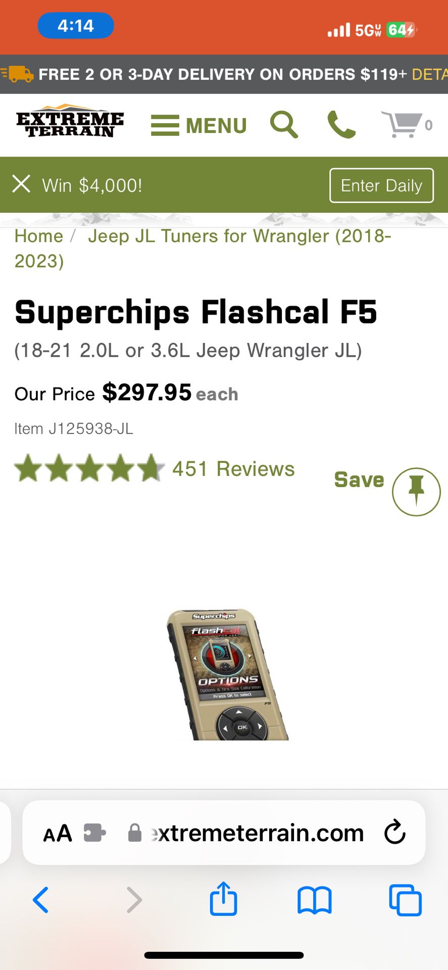 Superchips Flashcal F5