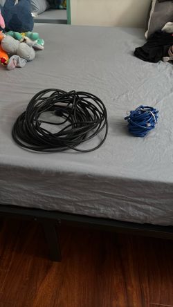 50 Ft And 15 Ft LAN Cable