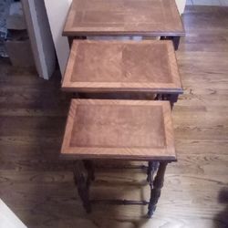 Vintage Nesting Tables - Set of 3
