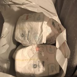 Bag Of Diapers Sz 1, 33 Count