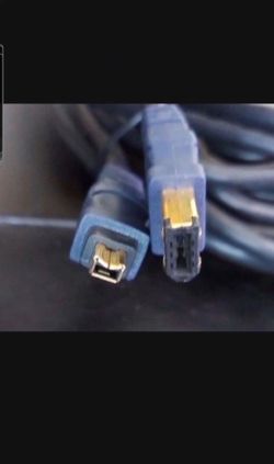 IEEE 1394 4-Pin/6-Pin Male To Male  400 Mbps FireWire Cable  Sb6