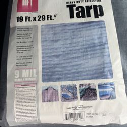 9 Mil 19x29 Foot  Tarp. 