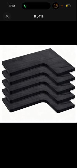 Corner shelves