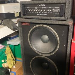 Bass rig, speakers definitely work, but head stopped years ago. Totally fixeable