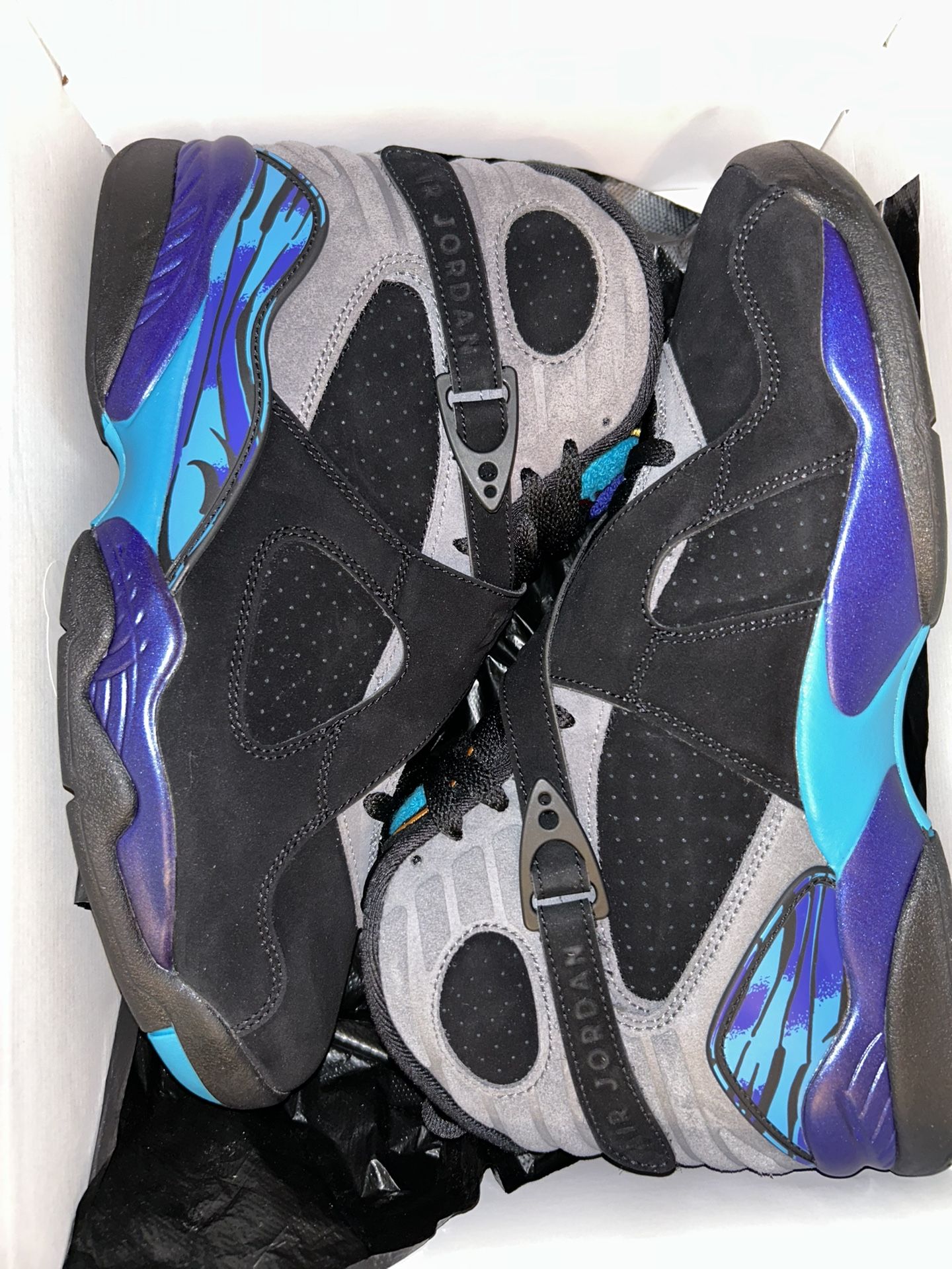 Jordan 8 Retro Aqua (2025) Size 10.5