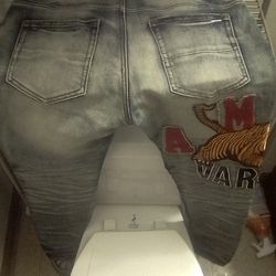 Varsity Amiri Jeans