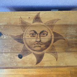 Solid Wood Toy/linen Chest