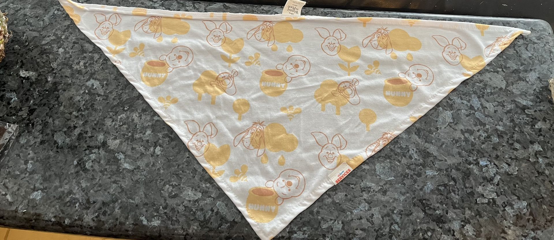 Winnie The Pooh Dog Scarf