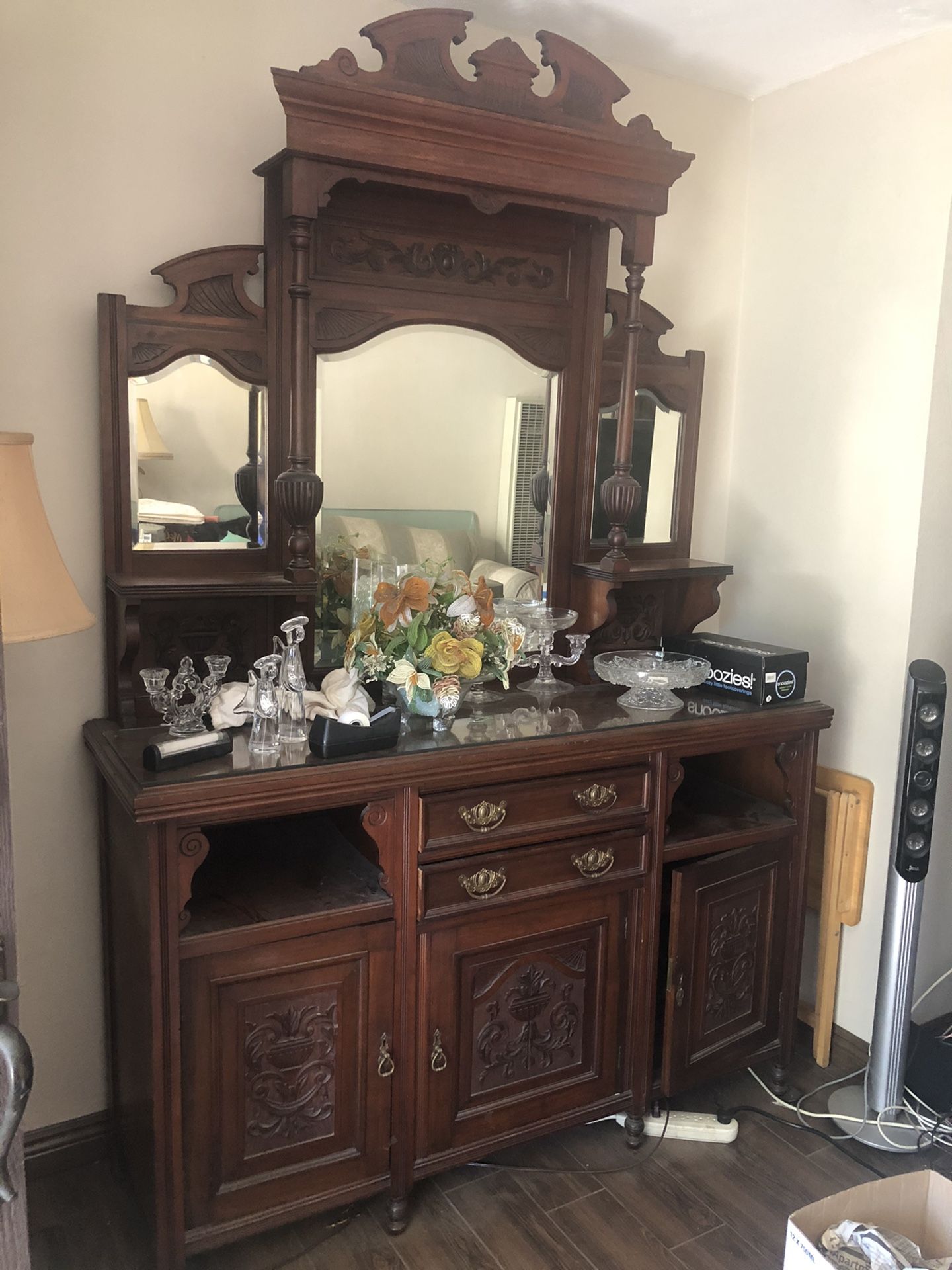 Antique china cabinet