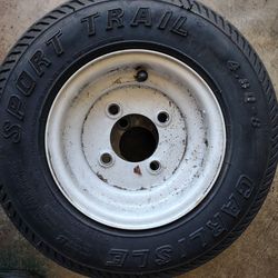 Trailer Tires /Rims 4.80-8 ( 2ea )