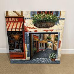 Wall Art, Measures 40” X40”