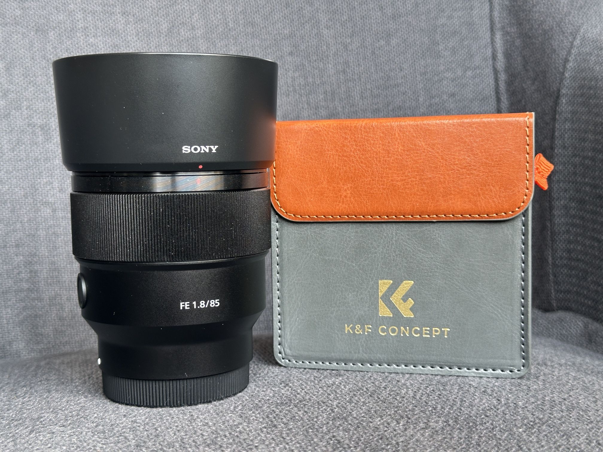 Sony 85.18 FE And Filter ND Like New