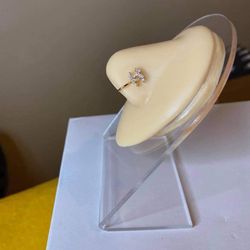 Gold Clip On Nose Ring 