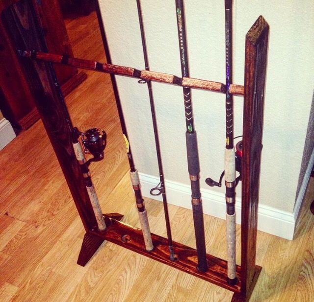 Fishing pole/rod holder storage