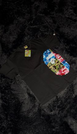 BAPE Multi Camo Ape Head Tee