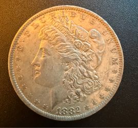 1882-O Morgan Silver Dollar XF/AU Condition