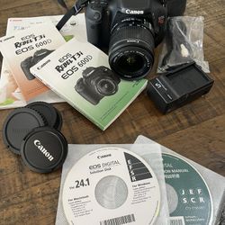 Canon EOS Rebel T3i Camera 