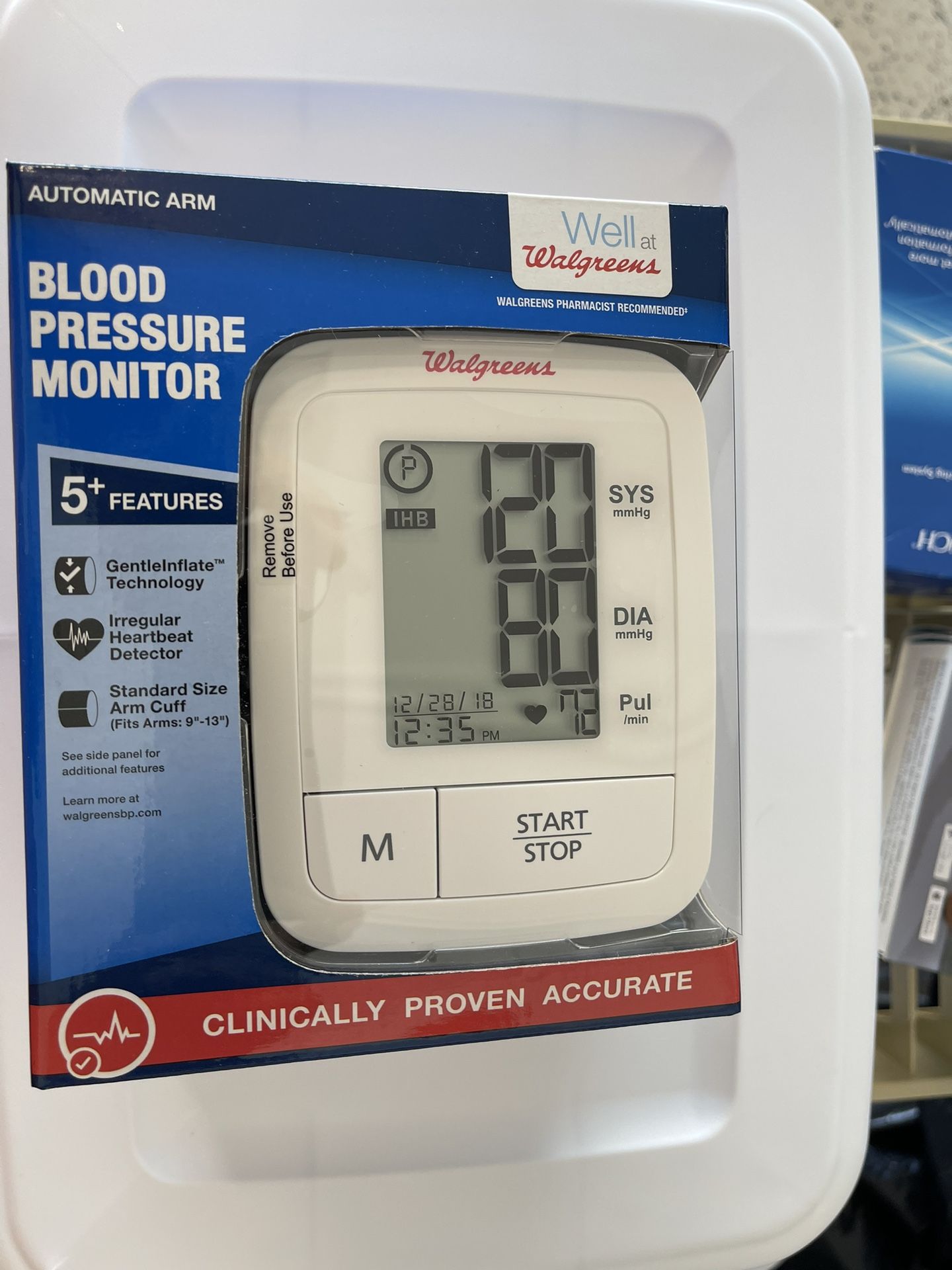 Walgreens Blood Pressure Monitor 