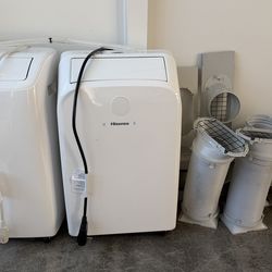 Hisense 8,000 BTU Dual-Hose Portable AC | Lightly Used | Wi-Fi + Smart Home