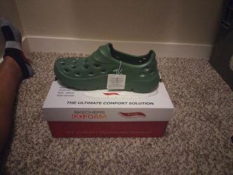 Army Green Crocs