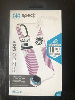 SPECK PRESIDIO GRIP FOR THE IPHONE X