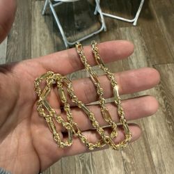 14K Gold Milano Chain