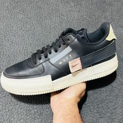 Nike Air Force 1 Type 'Black' 2019 (Sz 12M)