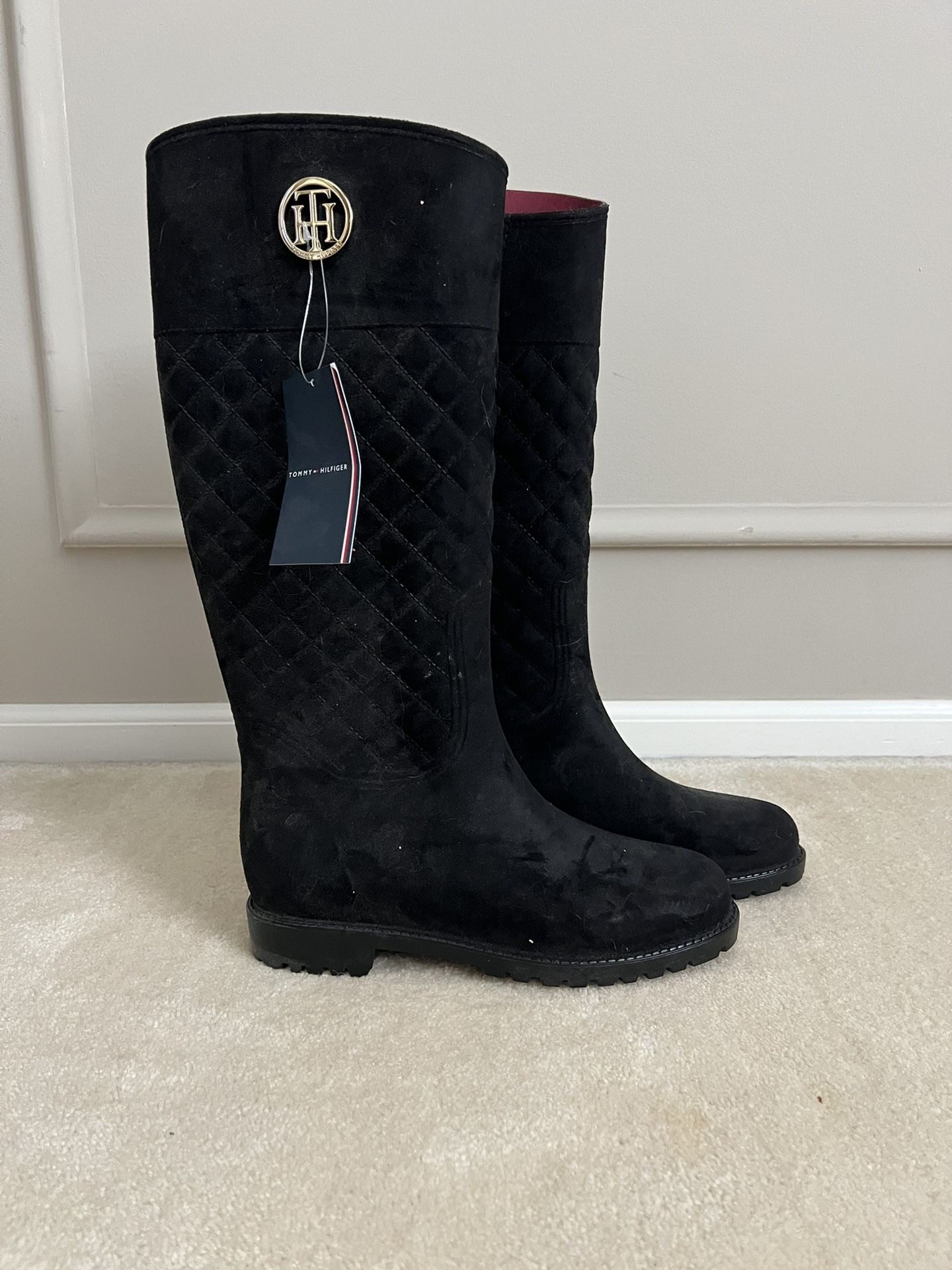 Tommy Hilfiger Rain Winter Boots - Size 8