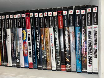 PS2 games CIB