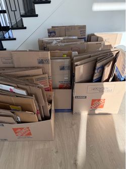Shipping boxes free- pickup only