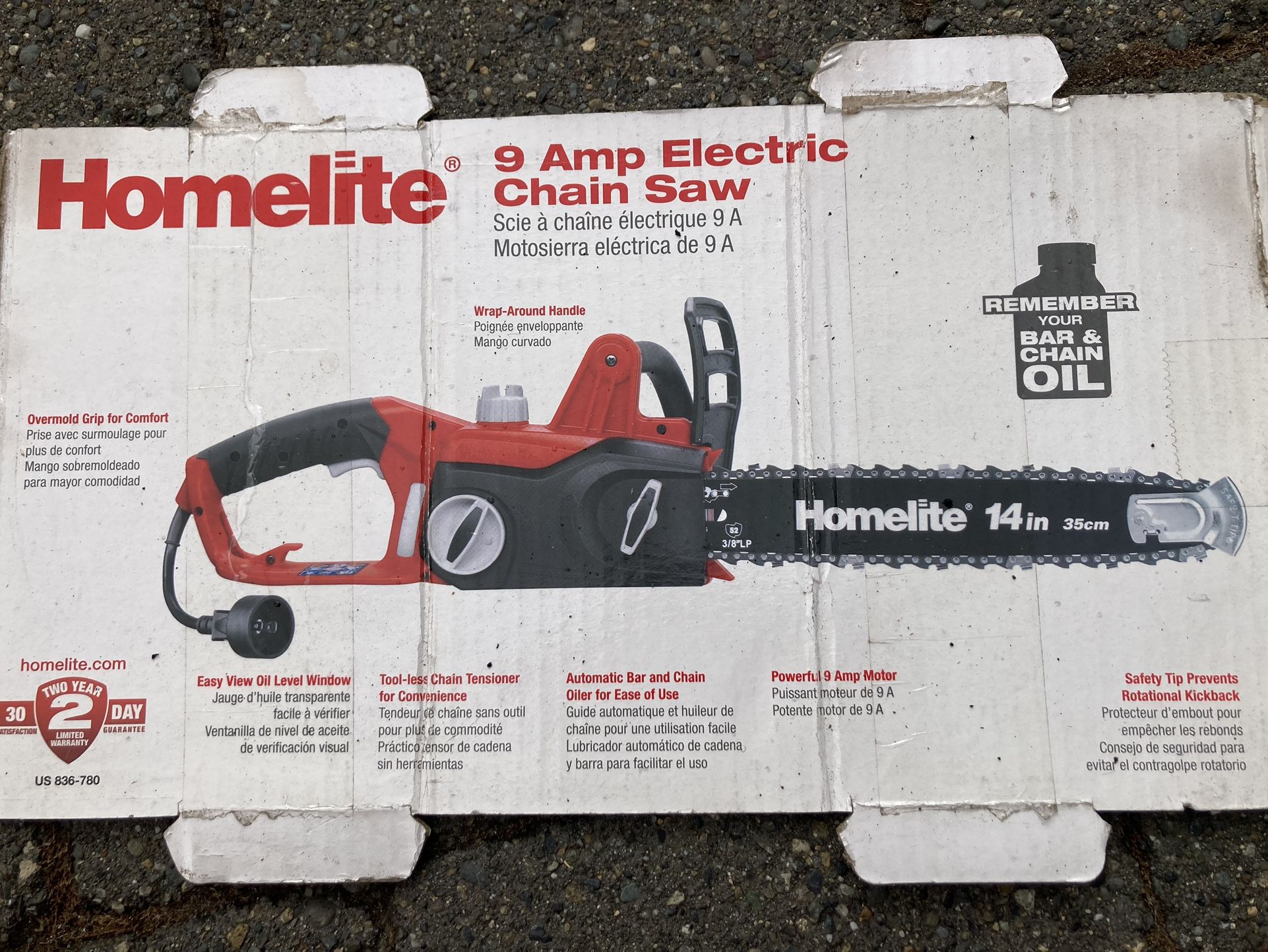 Homelite 14 Inch Electric Chainsaw for Sale in Seattle, WA OfferUp